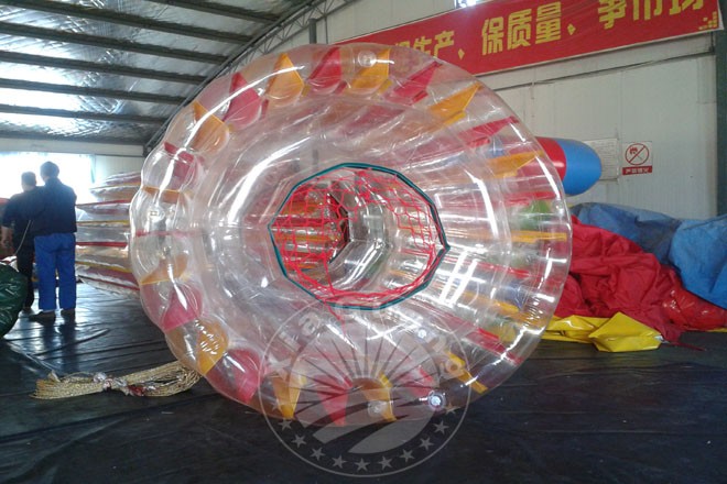 桂林透明水上滚筒
